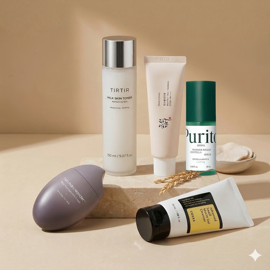 K-Beauty Set für trockene Haut